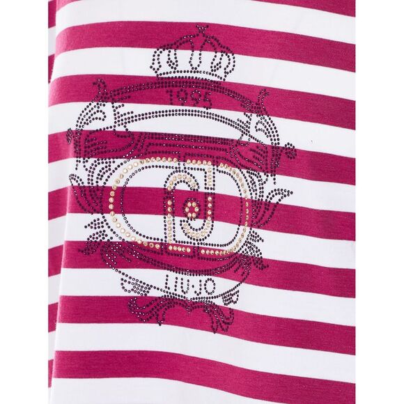 Liu Jo Women Striped T-Shirt - Picture 3 of 4